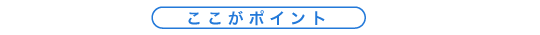ここがポイント